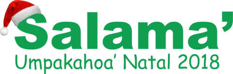 Ucapan Selamat Natal 2018 Basa Bambam (PNG)